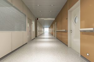 Hospital Antibacterial Vinyl Flooring