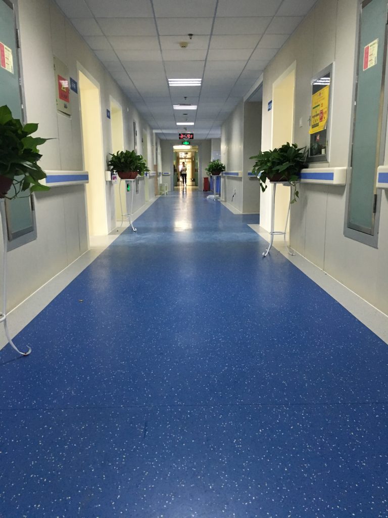 PVC homogeneous flooring